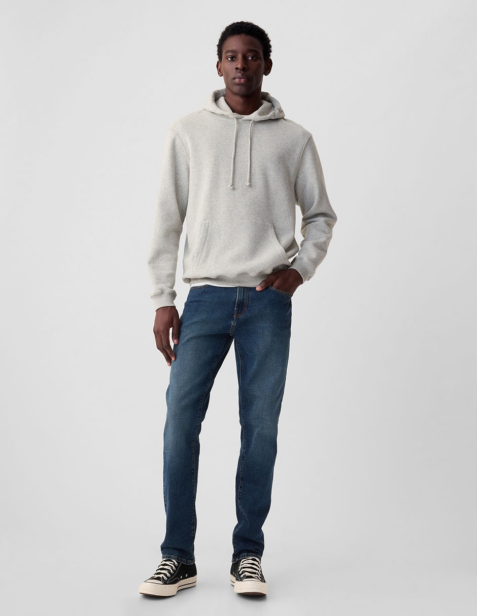 Jeans skinny deslavado para hombre