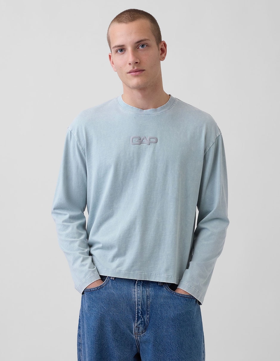 Playera cuello redondo para hombre