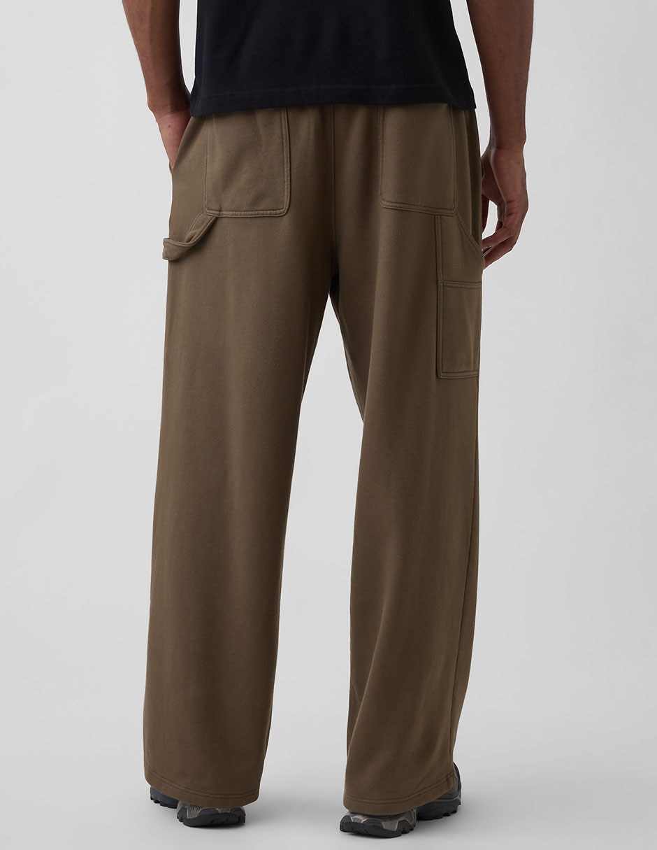 Pants straight con elástico para hombre 3