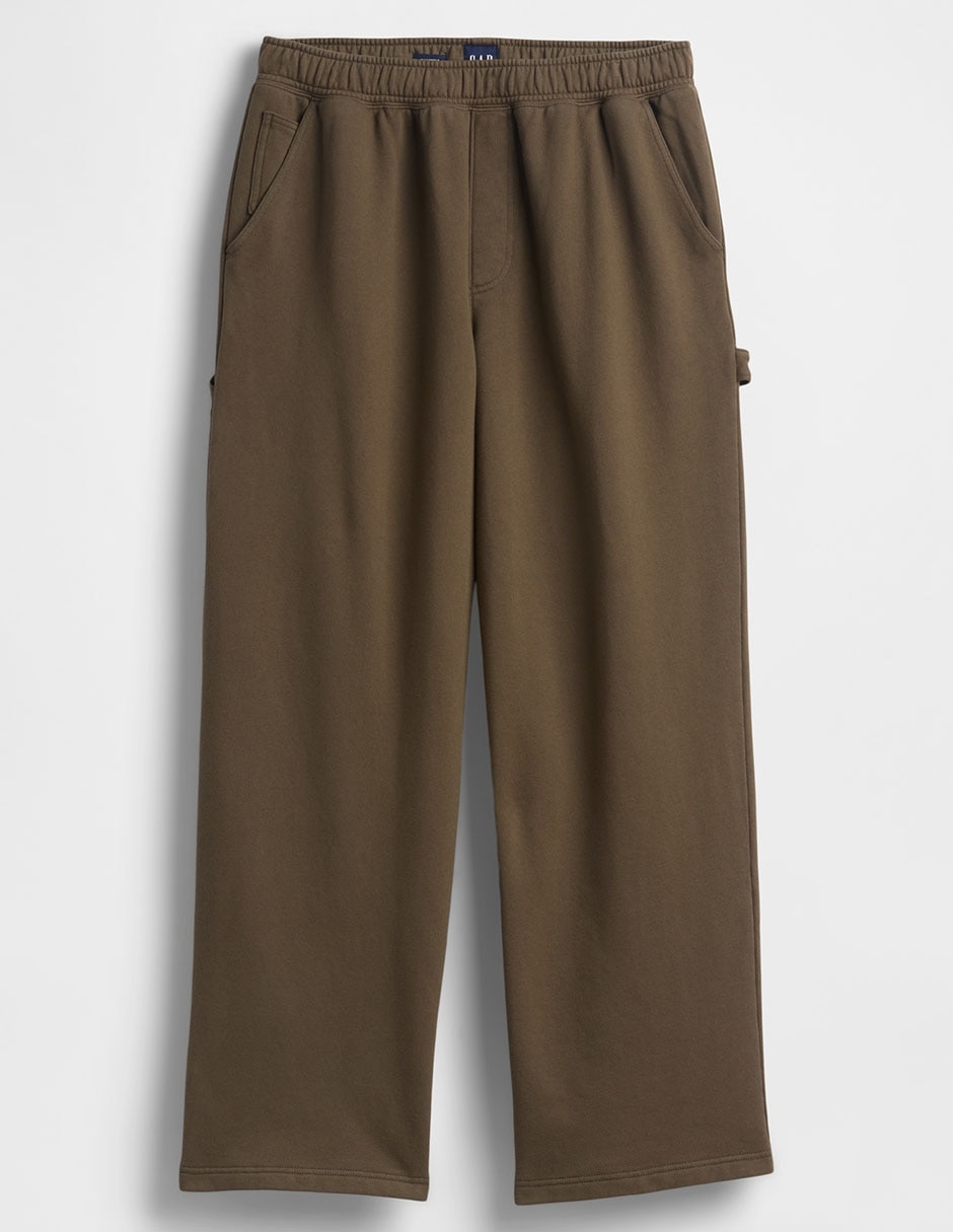 Pants straight con elástico para hombre 6
