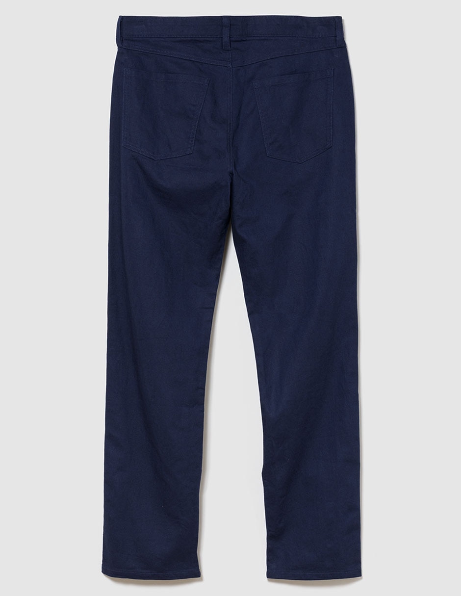 Pantalón straight de lino para hombre