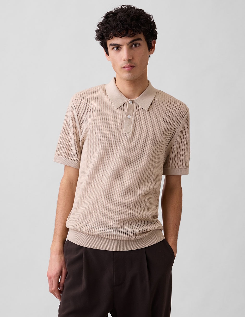 Playera tipo polo para hombre