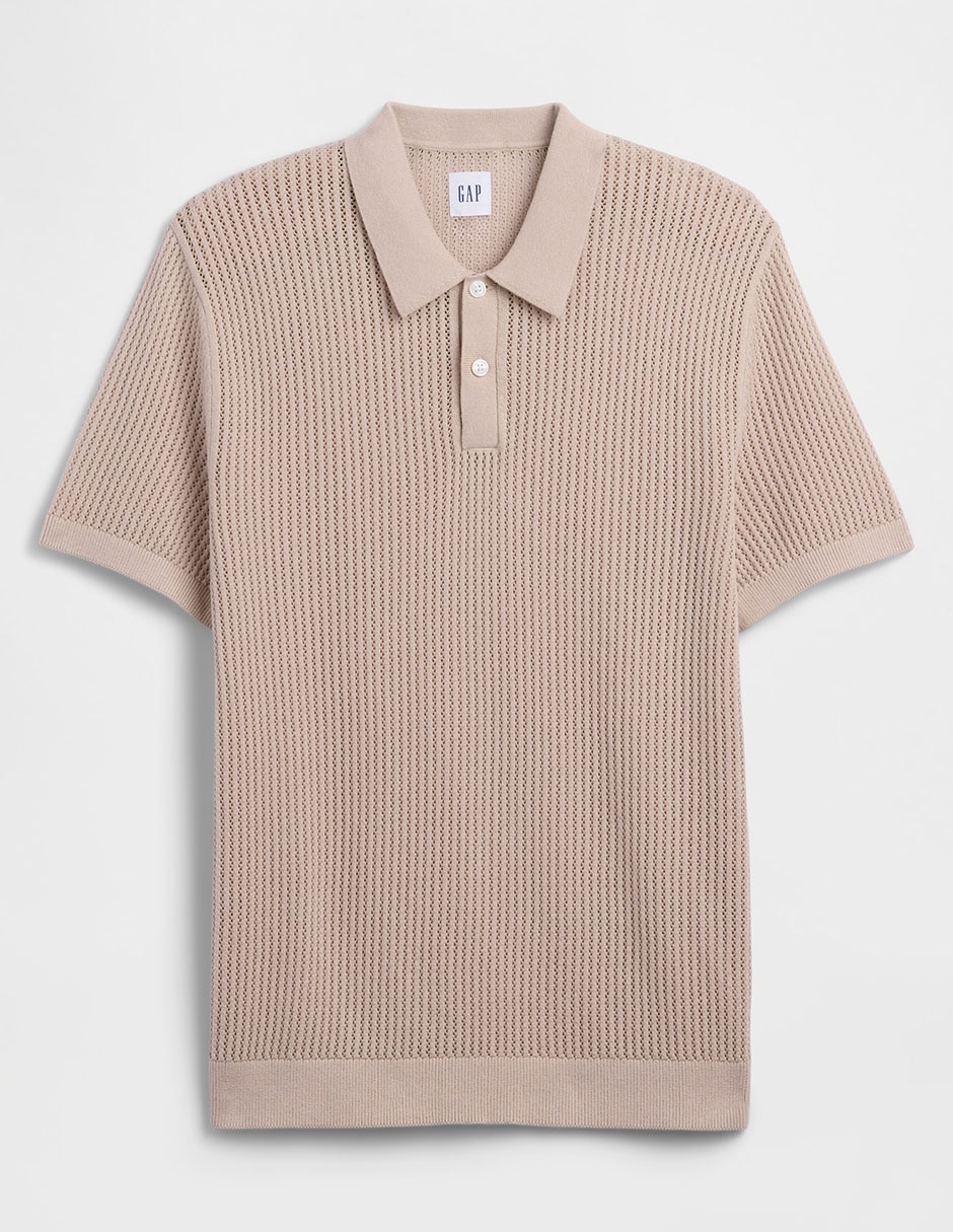 PLAYERA POLO GAP 887946 ALGO, M, KHAKI