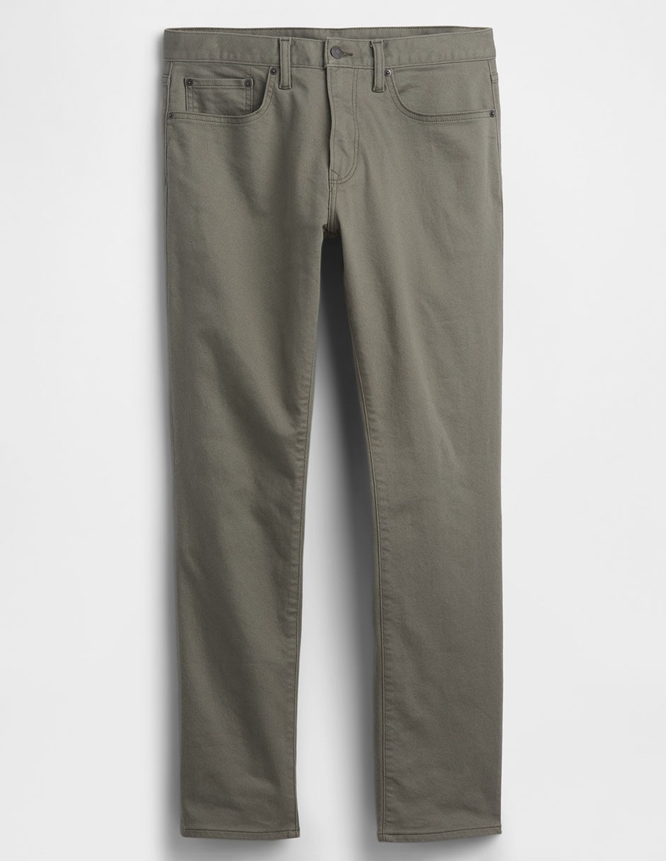 Jeans slim lavado medio para hombre 9