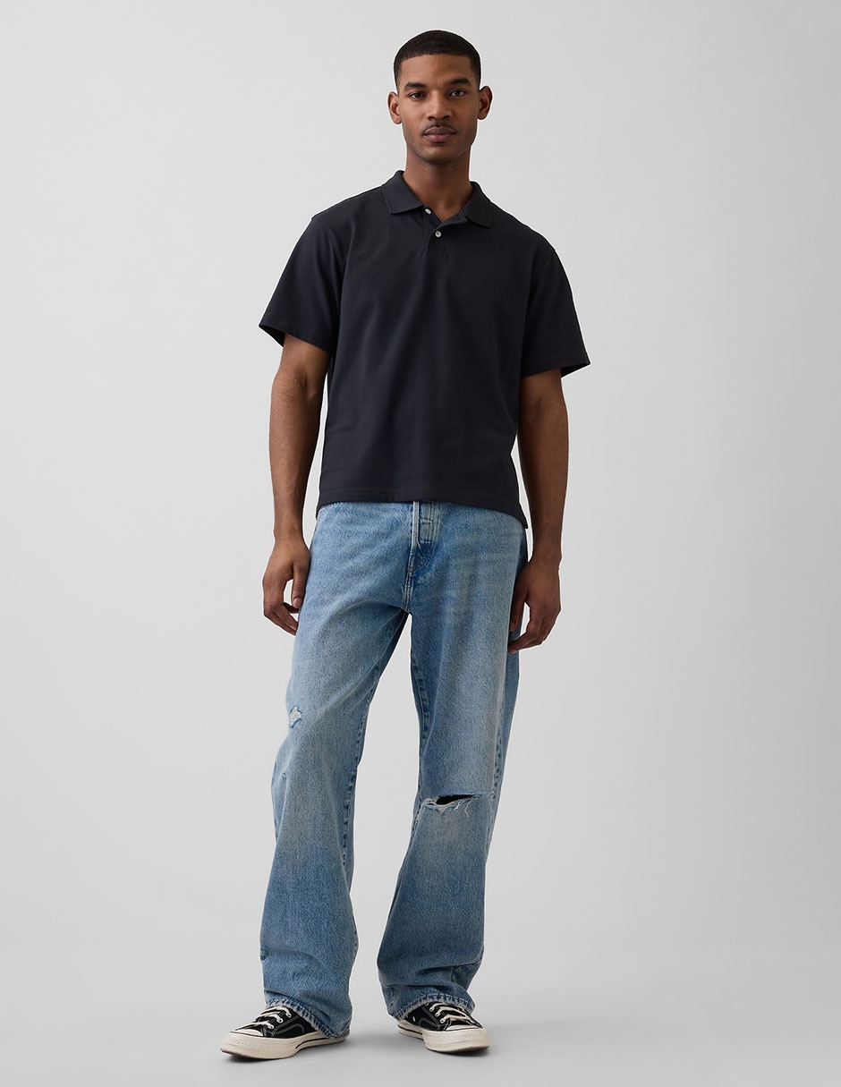 Playera tipo polo para hombre