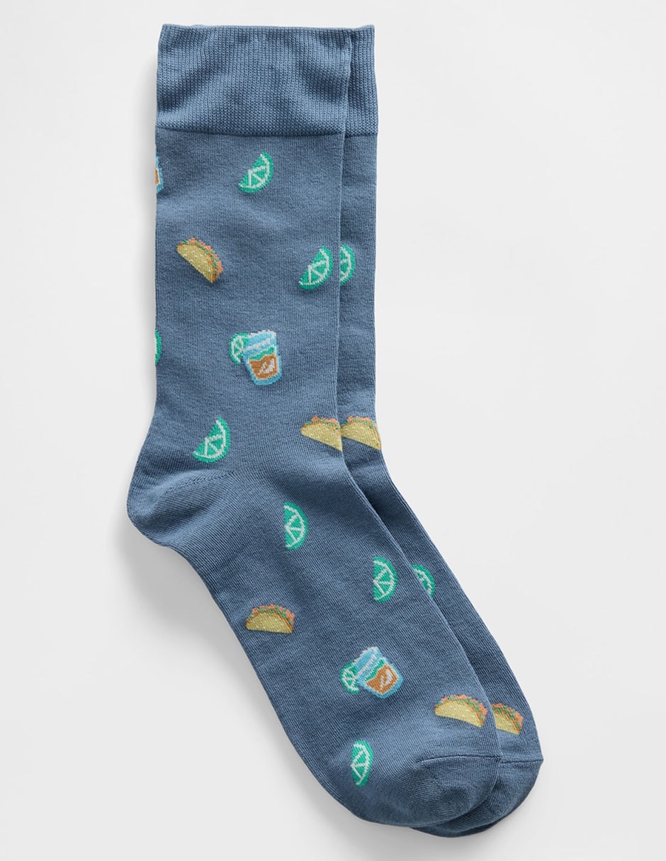 Calcetín de algodón para hombre