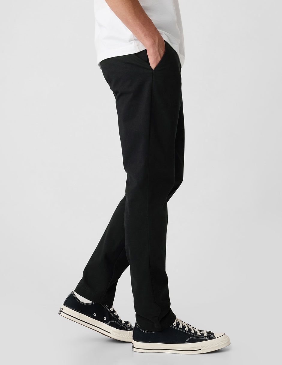 Pantalón chino slim de algodón para hombre 10