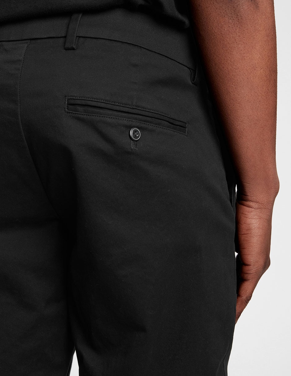 Pantalón chino slim de algodón para hombre 12