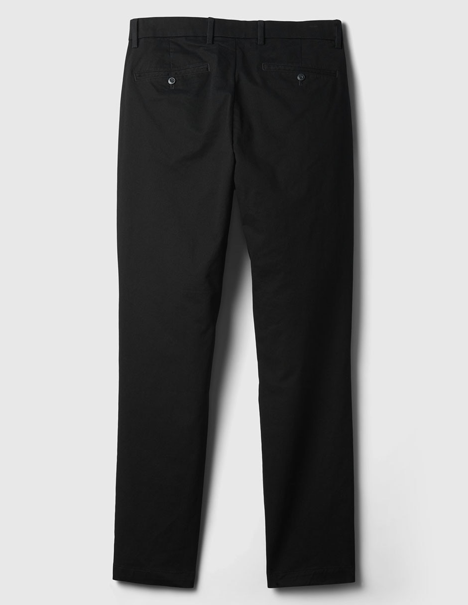 Pantalón chino slim de algodón para hombre 15