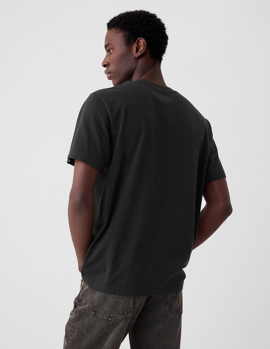 PLAYERA GAP 796255 L, G, NEGRO INTENSO