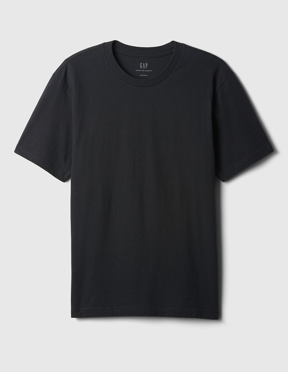PLAYERA GAP 796255 L, G, NEGRO INTENSO