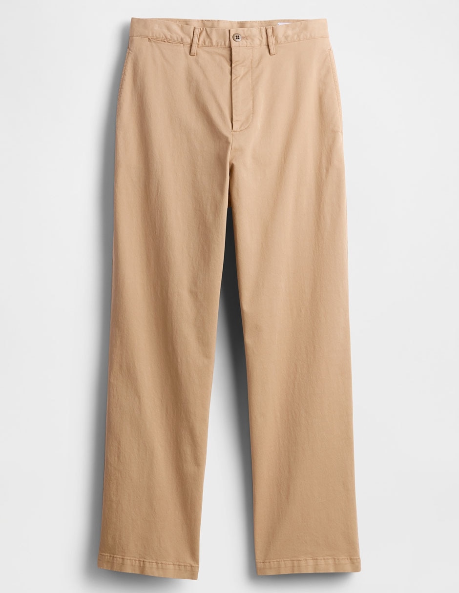 PANTALON GAP 598213 LISO R, 34-30, KHAKI