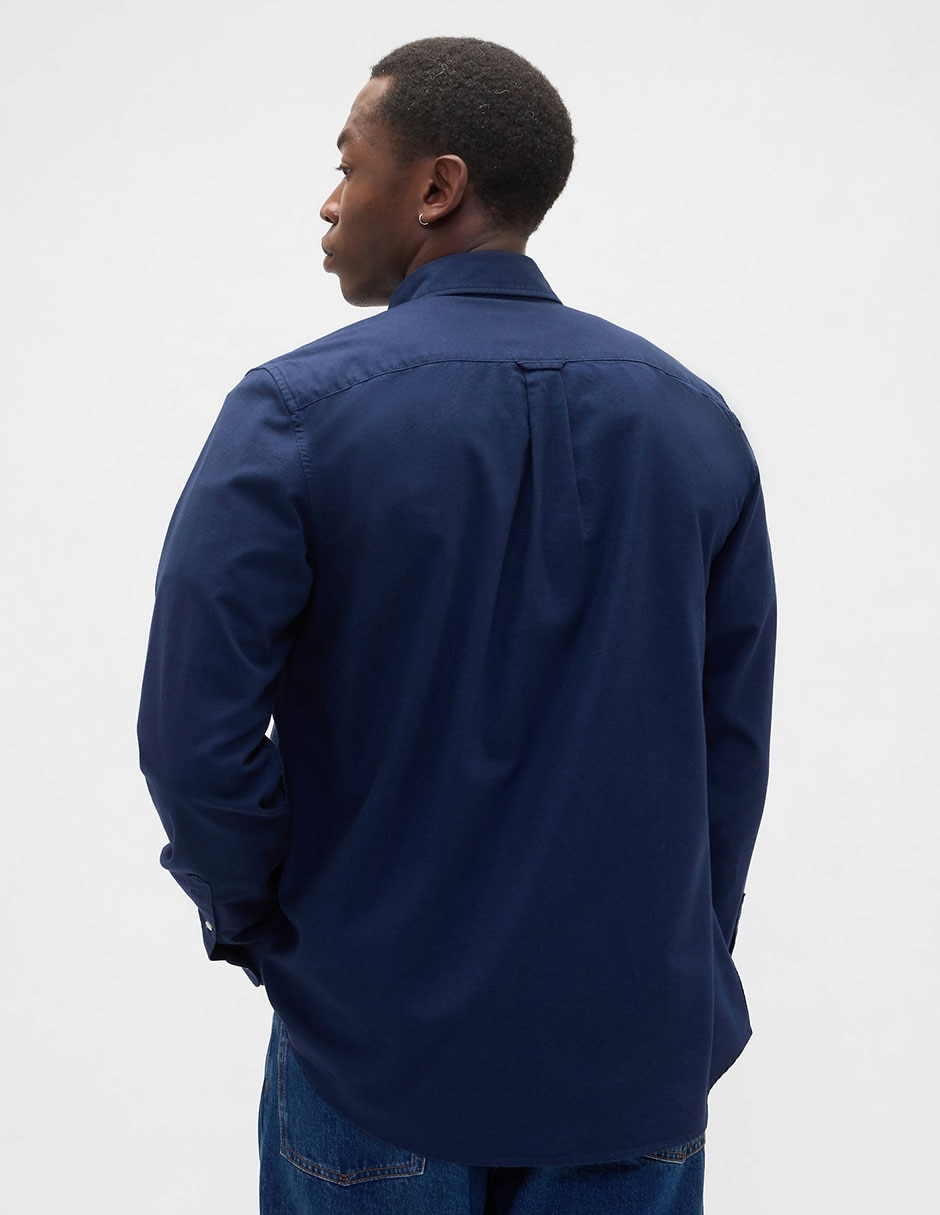 CAMISA GAP 787781 ALGOD, CH, AZUL MARINO